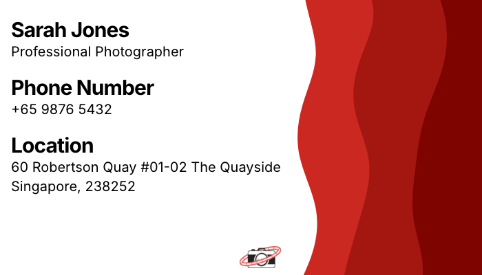 Eternal Shutterwave name card back