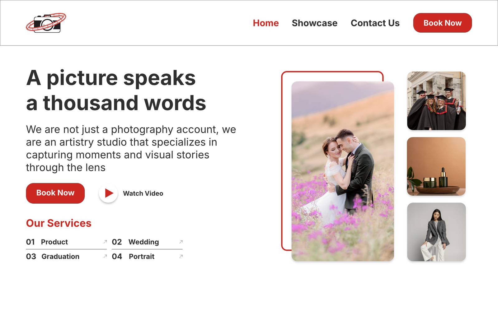 Eternal Shutterwave photography brand website